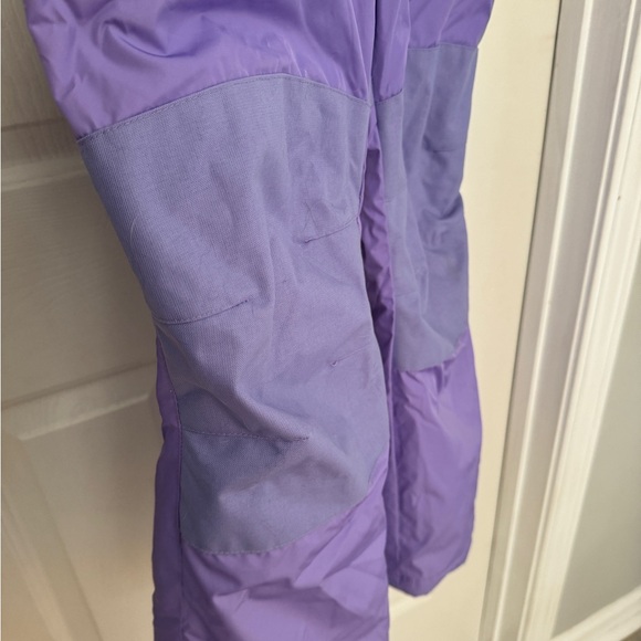 LANDSEND Youth Size 14 Snow Bibs. Color- Purple, Inseam 27 inches. Gently used - Picture 7 of 8